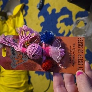 Voodoo sister key chain keychain